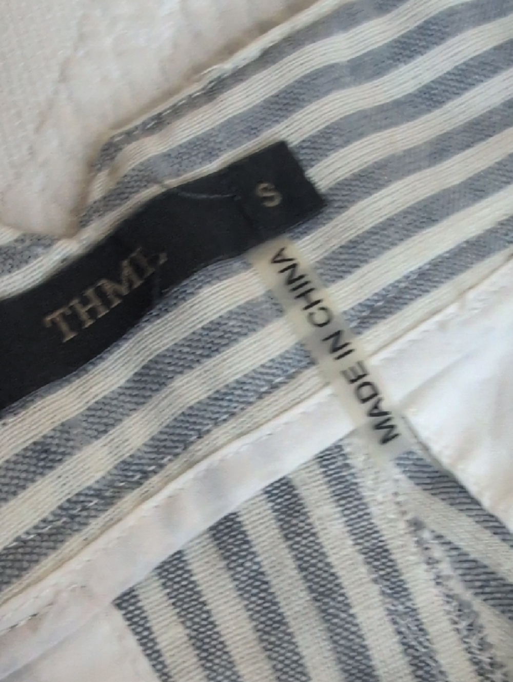 THML Striped Embroidered Women’s Shorts - Picture 6 of 12